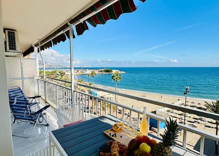 Horizonte 2 Beautiful With Incredible Sea View At First Line Of Apartment Fuengirola